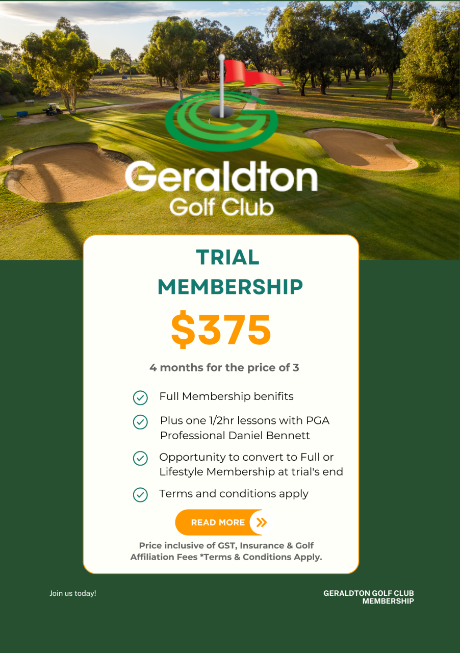 TRIAL MEMBERSHIP $375