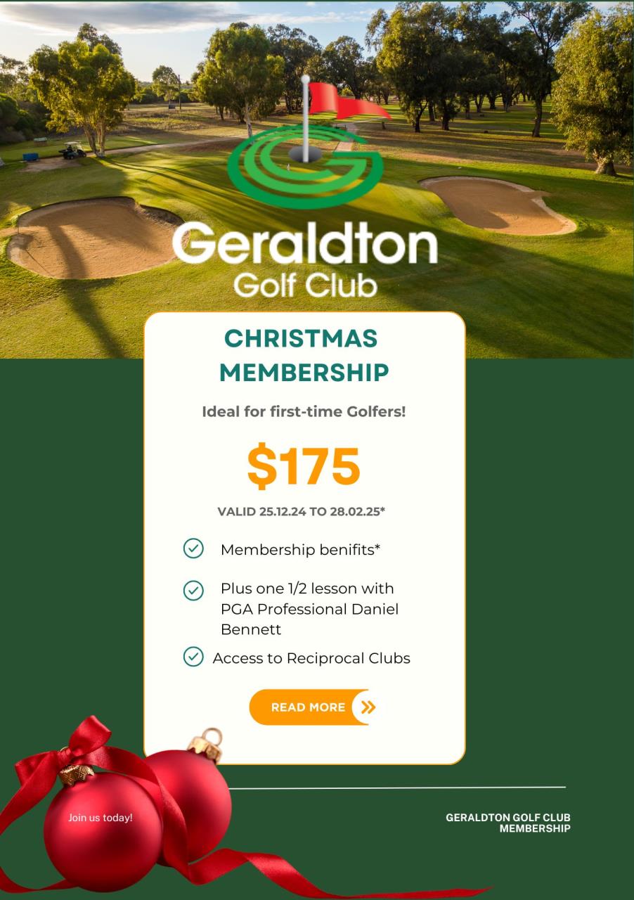 CHRISTMAS MEMBERSHIP DEAL! $175